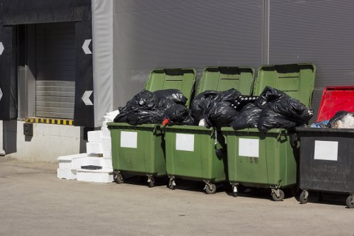 Recycling process for construction materials